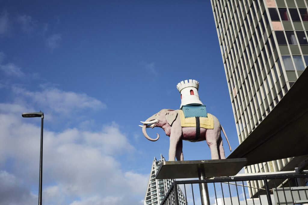 The elephant at Elephant and Castle